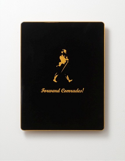 BRETT MURRAY, FORWARD COMRADES
2012, SILKSCREEN ON COTTON RAGS