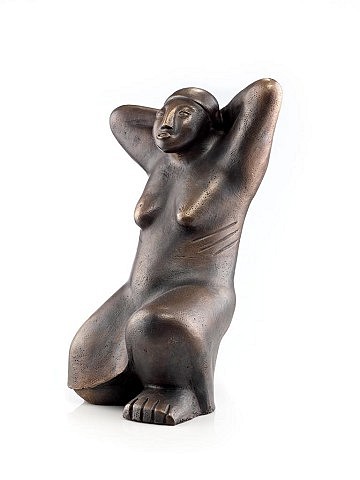 PERCY KONQOBE, MOURNING WOMAN
BRONZE