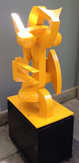 EDOARDO VILLA, ABSTRACT# 2 (YELLOW)
1992, STEEL