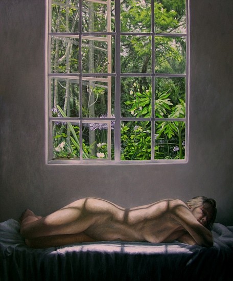 HEATHER GOURLAY-CONYNGHAM, MORNING SLEEPER
OIL ON CANVAS