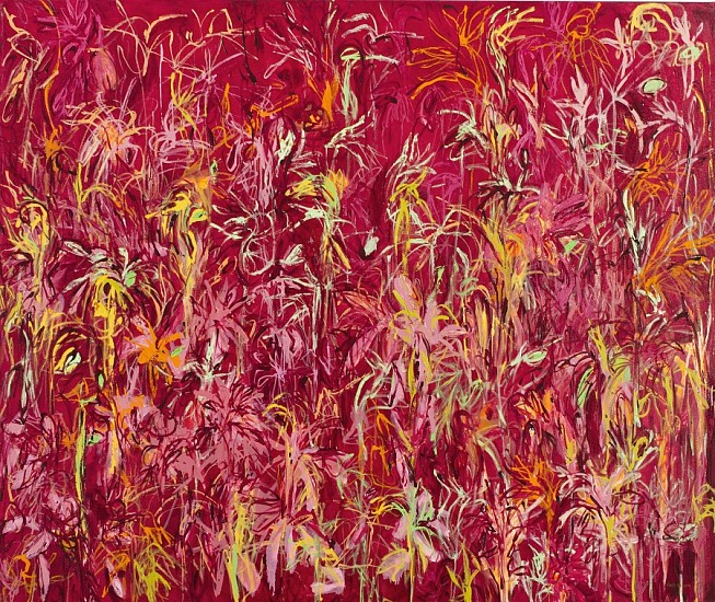 BRONWEN FINDLAY, GRASS ALOES
OIL ON CANVAS