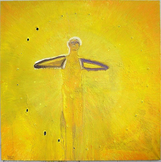 GUY FERRER, SOLEIL
2000, MIXED MEDIA ON CANVAS