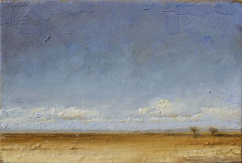 HAROLD VOIGT, KALAHARI LANDSCAPE II
OIL  ON CANVAS