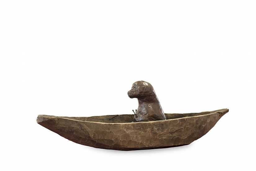 WILMA CRUISE, RITA (BABOON KNITTING), ED 3/15
BRONZE AND WOOD