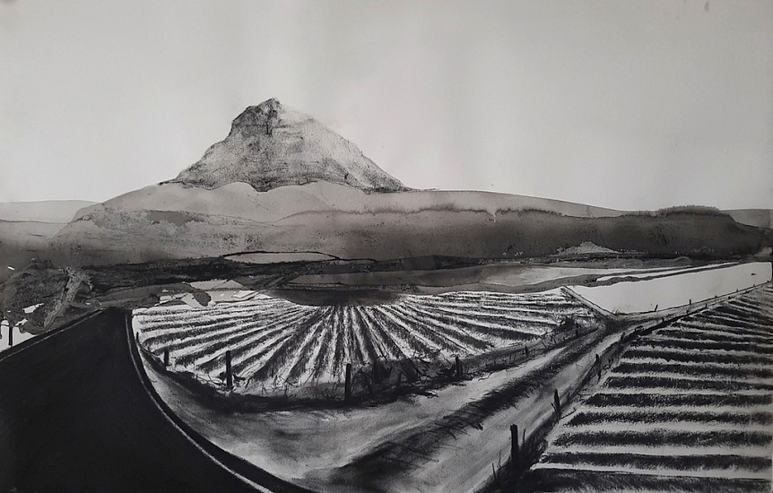 SETLAMORAGO MASHILO, Roomys reality, Ice-cream reality
2020, CHARCOAL AND INK ON FABRIANO