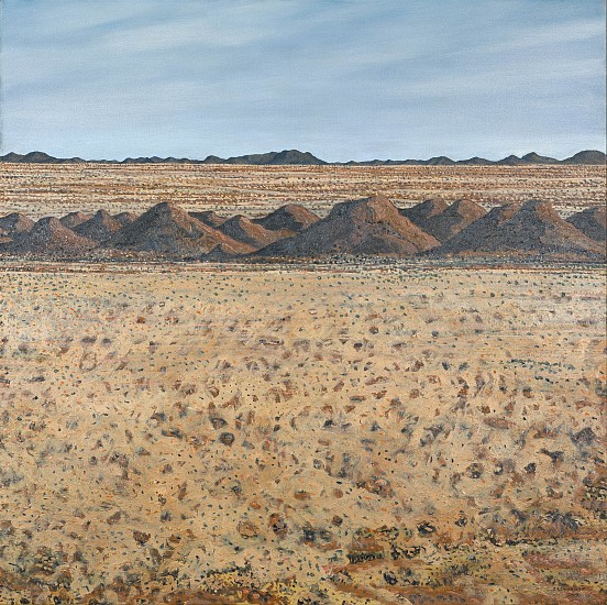 BRUCE BACKHOUSE, Korrannaberg Layers,Tswalu
2019, OIL  ON CANVAS