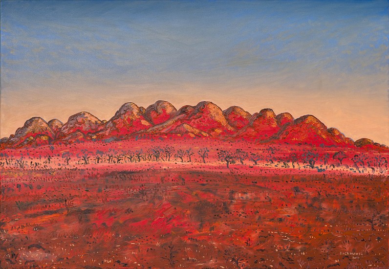 BRUCE BACKHOUSE, Korrannaberg at Sunset, Tswalu
2019, OIL  ON CANVAS