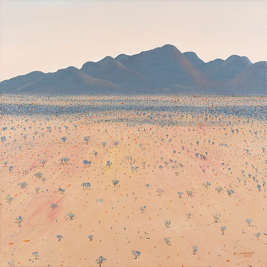 BRUCE BACKHOUSE, Korrannaberg in Shadow,Tswalu
2019, OIL  ON CANVAS