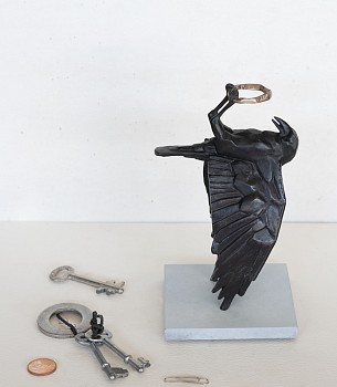 Stutzer, Rina. STEALING THE HOLE IN THE SKY with keys etc