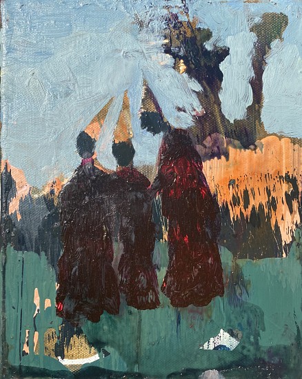 BEEZY BAILEY, TOIL AND TROUBLE
2020, OIL  ON CANVAS