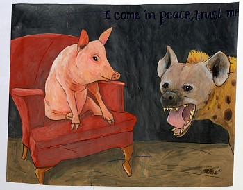 i come in peace trust me