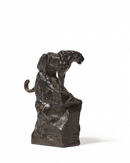 DYLAN LEWIS, ELEVATED LEOPARD II MINIATURE (S389)
2021, BRONZE