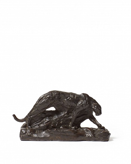 DYLAN LEWIS, WALKING LEOPARD MINIATURE (S391)
2021, BRONZE