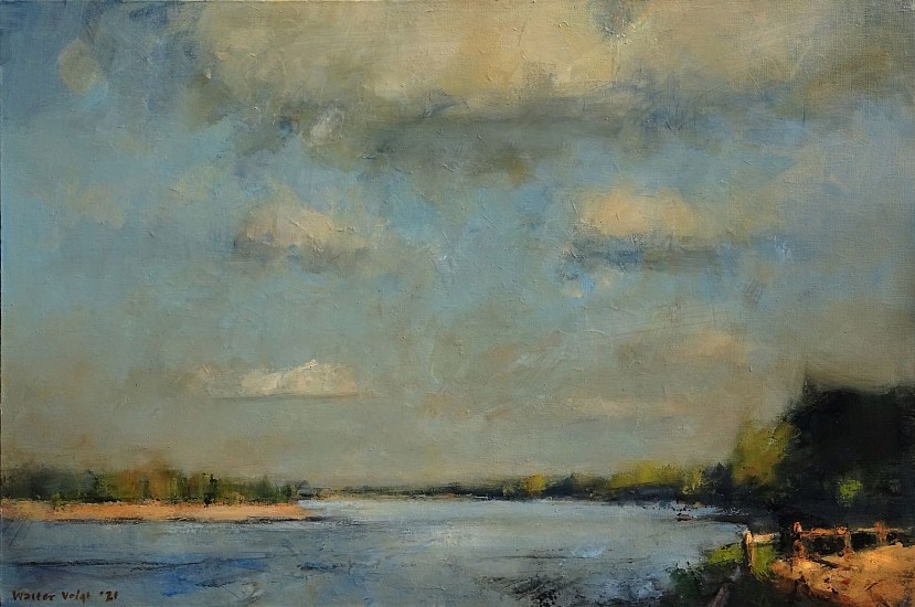 WALTER VOIGT, CROOK'S CORNER LANDSCAPE, PAFURI
2021, OIL ON CANVAS