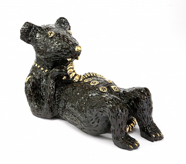 LUCINDA MUDGE
CERAMIC, GOLD LUSTRE