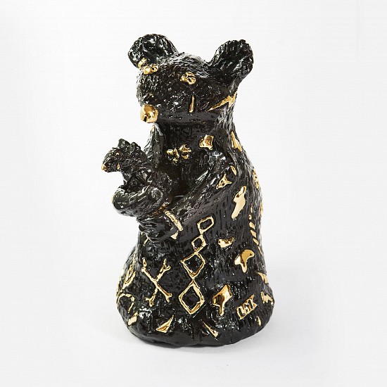 LUCINDA MUDGE
CERAMIC, GOLD LUSTRE