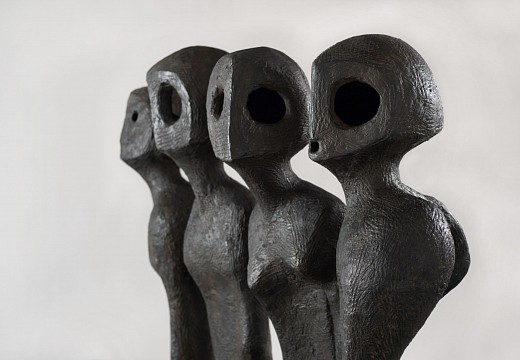 small SPEELMAN MAHLANGU, FOUR FIGURES, DETAIL 2