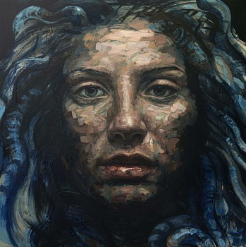 reflect 2022 oil on linen 150x150