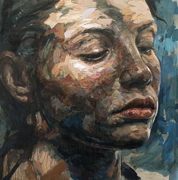 glare 2022 oil on linen 150x150