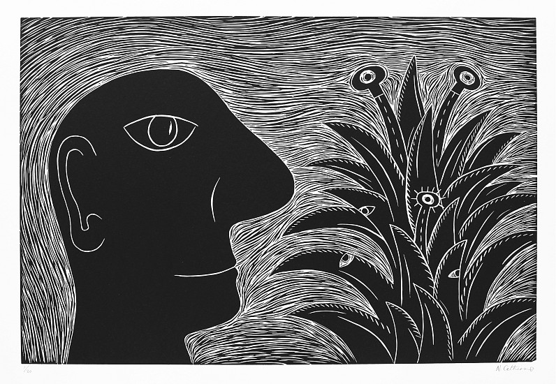 NORMAN CATHERINE, ALLO ALOE
LINOCUT