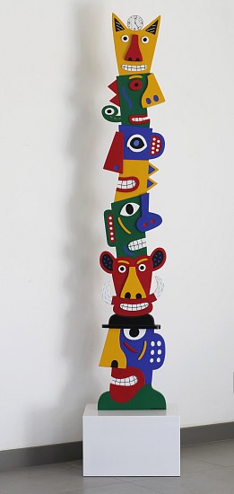 NORMAN CATHERINE, TOTEM III
OIL ON WOOD