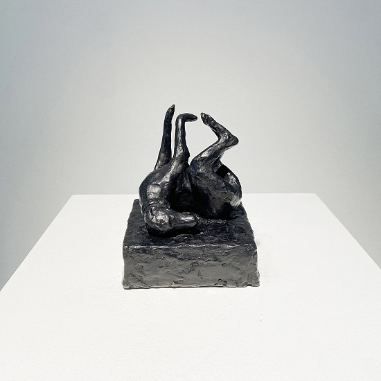 NICOLA  BAILEY, IN A TENDER TROUBLE (POMPEII DOG)
BRONZE