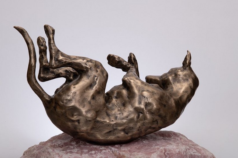 NICOLA  BAILEY, (MY) FAMILIAR SHADOW
BRONZE ON ROSE QUARTZ