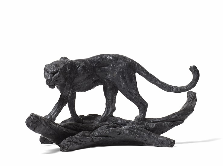 DYLAN LEWIS, WALKING LEOPARD IV MAQUETTE (S451)
BRONZE