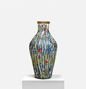 lucinda mudge waterfall vase small w