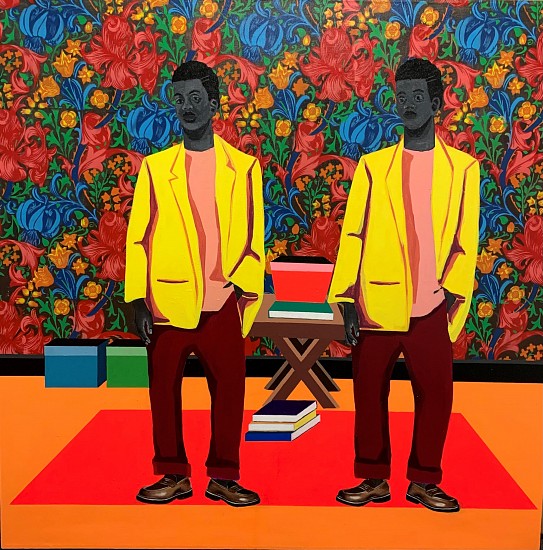 TAFADZWA TEGA, THE END OF THE SERIES
OIL ON CANVAS