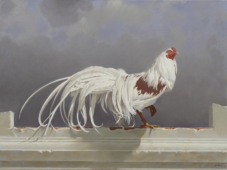 NEIL RODGER, YOKOHAMA ROOSTER
OIL ON CANVAS