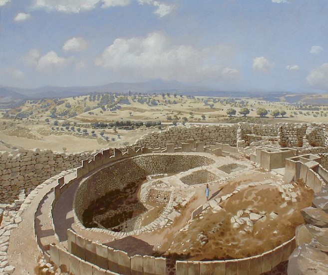 NEIL RODGER, MYCENAE II
OIL ON CANVAS