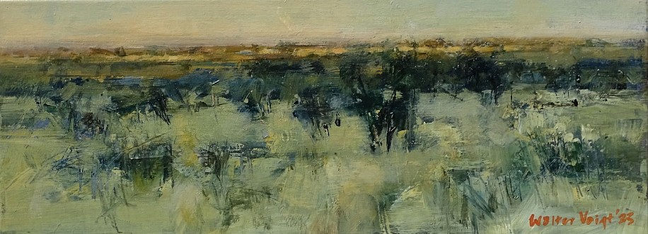 WALTER VOIGT, SUNRISE PLAINS STUDY, TSWALU
OIL  ON CANVAS