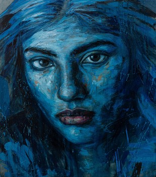 pure shift 2024 oil on linen 90x80cm lr