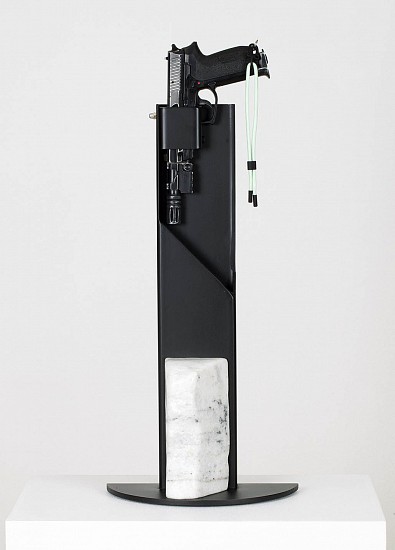 MICHAEL MACGARRY, 1985<br />
2024, FOUND OBJECT,MILD STEEL, CLEARCOTE