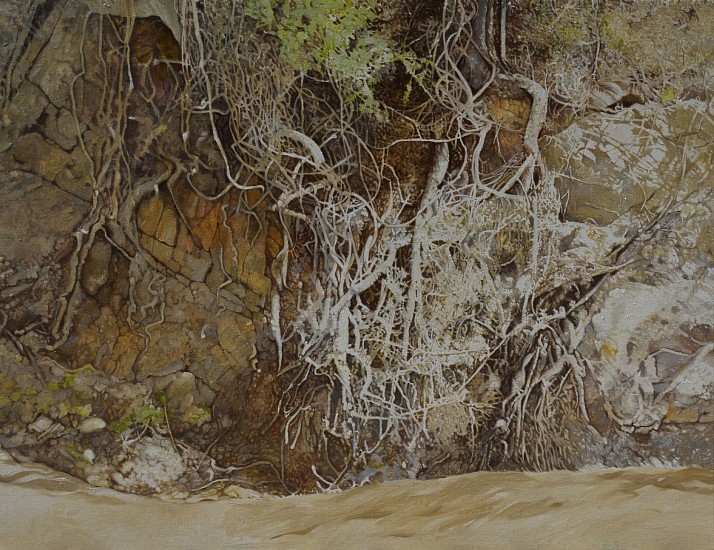 LEIGH VOIGT, RIVERBED ROOTS
2024, OIL  ON CANVAS