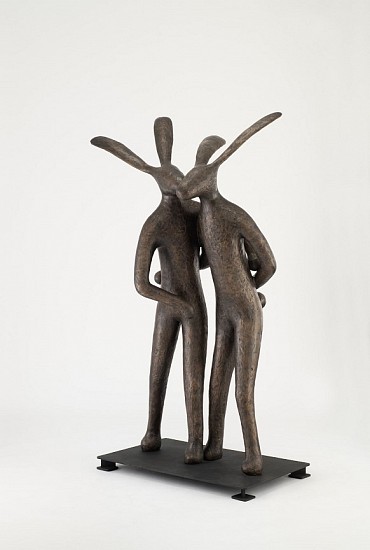 GUY PIERRE DU TOIT, EMBRACING COUPLE (LARGE)
BRONZE