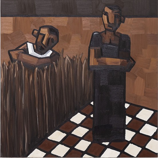 MMANGALISO NZUZA, LAID BARE
2024, OIL ON CANVAS