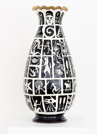 LUCINDA MUDGE, CIVILISATION
2025, CERAMIC, GOLD LUSTRE