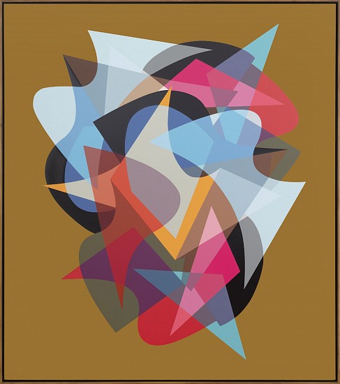 ANDRZEJ URBANSKI, A019/101/83/25
2025, ACRYLIC AND SPRAY PAINT ON CANVAS FRAMED IN KIAAT