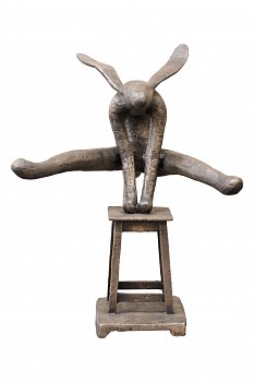 hare on chair 3 medium