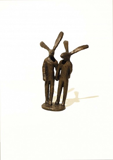 GUY PIERRE DU TOIT, HARE PAIR
2025, BRONZE