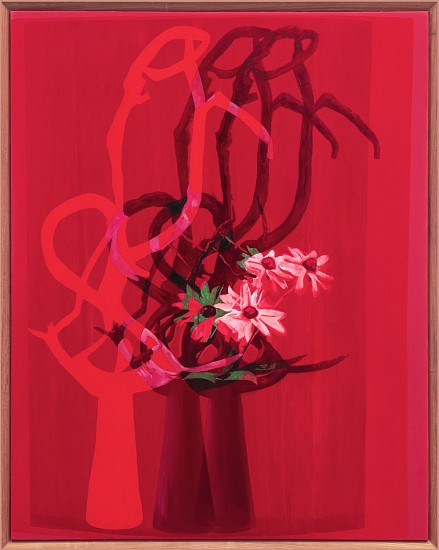 SANELL AGGENBACH, SYNCHRONICITY: CADMIUM DAISY
2023, OIL ON CANVAS