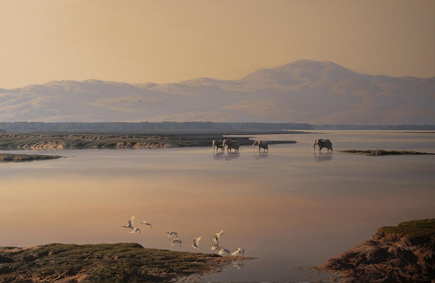 PAUL AUGUSTINUS, ZAMBEZI
2025, OIL ON CANVAS