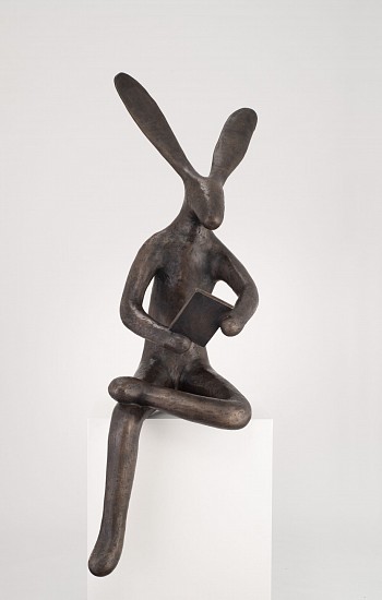 GUY PIERRE DU TOIT, HARE READING (MEDIUM)
2022, BRONZE