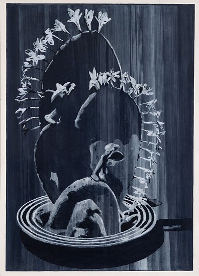 SANELL AGGENBACH, CHROMA NO.3
2025, OIL ON PAPER