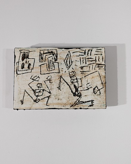 BOYTCHIE, UNTITLED (MY PRECIOUS)
OIL, ENAMEL AND BITUMEN