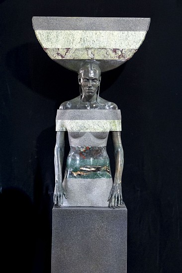ANGUS TAYLOR, ENTELECHY
2025, STONE AND BRONZE