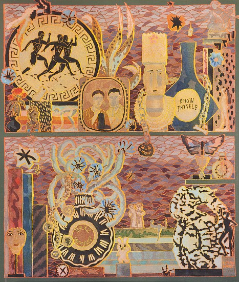 LUCINDA MUDGE, KNOW THYSELF
2026, ACRYLIC ON CANVAS